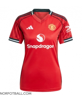 Billige Fotballdrakt Manchester United Replika Hjemmedrakt Dame 2025-26 Kortermet